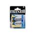 Maxell Pack de 2 Pilas Alcalinas LR20 D