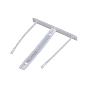 Bankers Box Pack de 100 Fastener de 85mm de Plastico - Facilita El Traspaso de Papeles - 2 Piezas de Polipropileno Reciclado - Capacidad de Hasta 500 Hojas