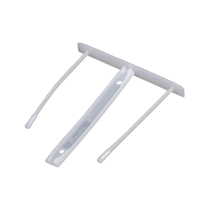 Bankers Box Pack de 100 Fastener de Plastico de 85mm - 2 Piezas de Polipropileno Reciclado Semirigido - Facilitador en El Traspaso de Papeles - Capacidad de Hasta 600 Hojas
