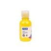 Milan Botella de Tempera 125ml - Tapon Dosificador - Secado Rapido - Mezclable - Color Amarillo