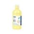 Milan Botella de Tempera 500ml - Tapon Dosificador - Secado Rapido - Mezclable - Color Amarillo Pastel