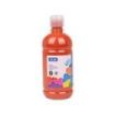 Milan Botella de Tempera 500ml - Tapon Dosificador - Secado Rapido - Mezclable - Color Marron