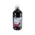 Milan Botella de Tempera 500ml - Tapon Dosificador - Secado Rapido - Mezclable - Color Negro