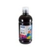 Milan Botella de Tempera 500ml - Tapon Dosificador - Secado Rapido - Mezclable - Color Negro