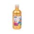 Milan Botella de Tempera 500ml - Tapon Dosificador - Secado Rapido - Mezclable - Color Oro