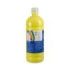 Milan Botella de Tempera 1000ml - Tapon Dosificador - Secado Rapido - Mezclable - Color Amarillo