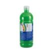 Milan Botella de Tempera 1000ml - Tapon Dosificador - Secado Rapido - Mezclable - Color Verde Claro