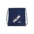 Milan Serie 1918 Bolsa/Mochila de Tiras Grande - Tejido 'ripstop' Ligero y Resistente - Medidas 34x42x0.7cm - Color Azul Oscuro