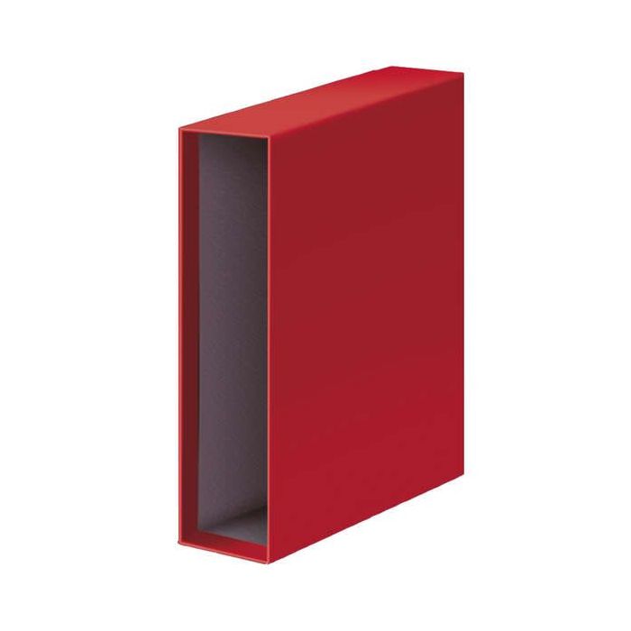 Dohe Archicolor Funda para Archivador de Palanca - Formato Folio - Carton Forrado - Color Rojo