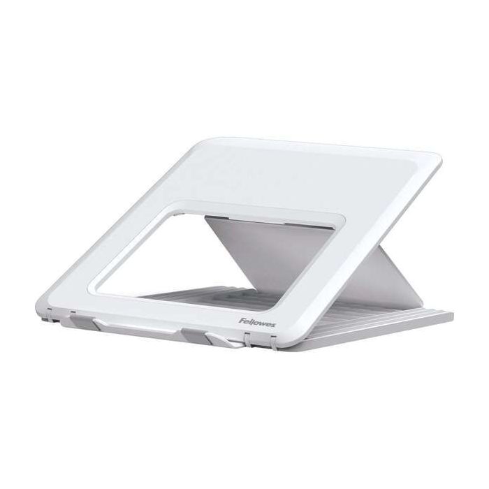 Fellowes Breyta Elevador para Portatiles hasta 14" - 12 Ajustes de Altura - Peso Max. 4kg - Fabricado con Materiales 100% Reciclables - Color Blanco