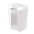 Fellowes LX70 Destructora de Papel Manual 18L - Destruye hasta 11 Hojas - Particulas de 4x40mm - Nivel de Seguridad Din P-4 - Bloqueo de Seguridad - Color Blanco