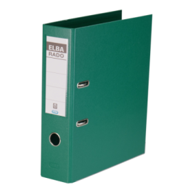 Elba Archivador Palanca Rado Plast A4 PVC - Resistente y Duradero - Capacidad para 80mm de Documentos - Fabricado en PVC de Alta Calidad