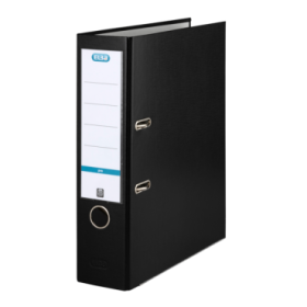 Elba Archivador Palanca Rado Top A4 - Resistente y Duradero - Capacidad para 80mm de Documentos - Tamaño A4 - Color Negro