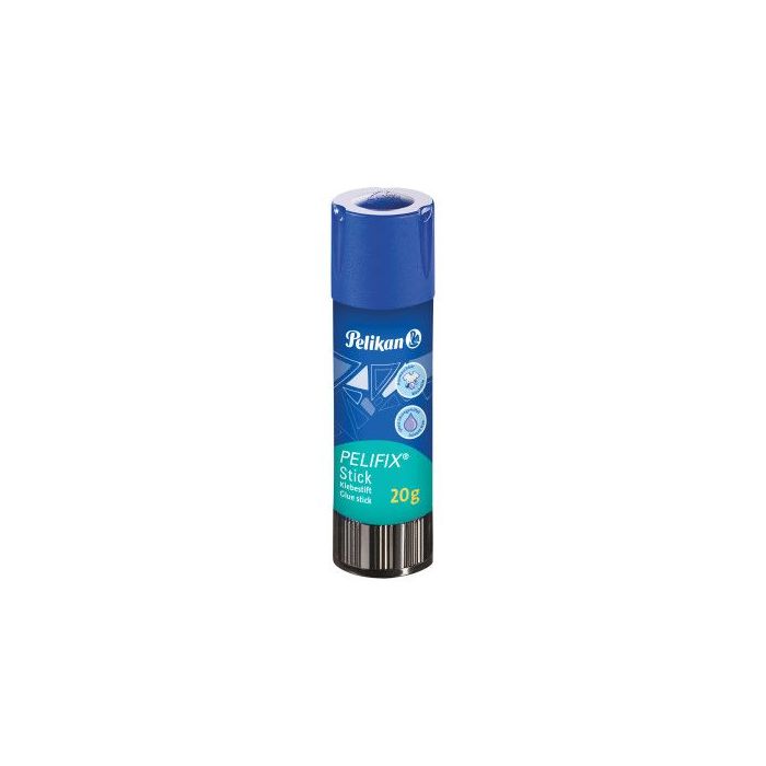 Pelikan Pelifix Pegamento en Barra 20gr - Ideal para Papel, Cartulina, Fotografias etc... - Facil Apertura
