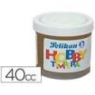 Pelikan Tempera Escolar Frasco 40ml - Ideal para Proyectos Escolares - Facil de Lavar - No Toxica - Color Siena Tostada