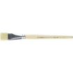 Pelikan Pincel Serie 613F N. 18 - Pelo Natural - para Colores Pastosos - Oleo, Acrilico y Tempera - Mango de Madera
