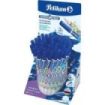 Pelikan Expositor de 50 Boligrafos Super Pirat 850 B - Borratinta de Pluma Estilografica y Roller - Punta Blanca y Reescribe - Punta M en Forma de Cincel - Color Azul