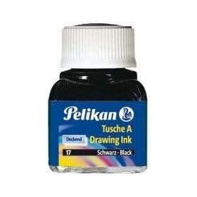 Pelikan Tinta China 523 10ml - Alta Calidad - Resistente al Agua - Ideal para Dibujo y Caligrafia - Color Siena Tostada