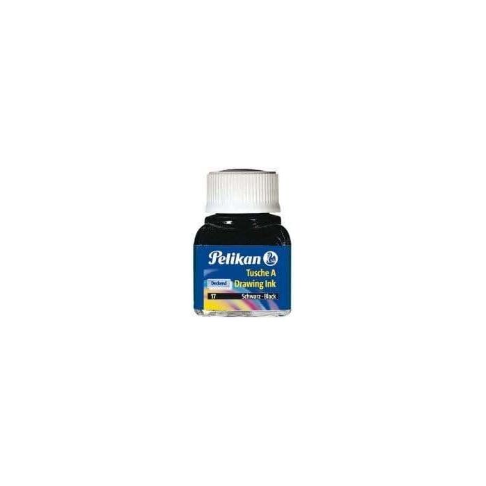 Pelikan Tinta China 523 10ml - Alta Calidad - Resistente al Agua - Ideal para Dibujo y Caligrafia - Color Siena Tostada