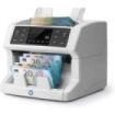 Safescan 2850 Contadora Automatica de Billetes - Deteccion Billetes Falsos en 3 Puntos - Pantalla Tactil y Menu Multilingüe - Notificaciones y Panel Superior de Mantenimiento