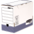 Bankers Box Caja de Archivos Tamaño A4 Fastfold - Montaje Automatico - Certificacion FSC - Dimensiones Internas 26x15x31.50cm - Dimensiones Externas 26.50x15.80x32.70cm - Lomo de 150mm
