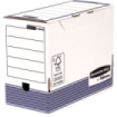 Bankers Box Caja de Archivos Tamaño A4 Fastfold - Montaje Automatico - Certificacion FSC - Dimensiones Internas 26x15x31.50cm - Dimensiones Externas 26.50x15.80x32.70cm - Lomo de 150mm