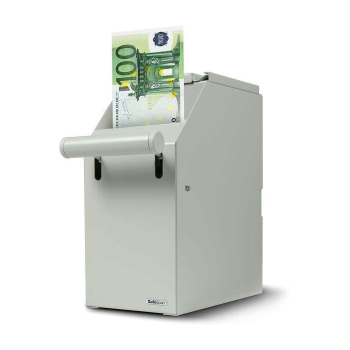 Safescan 4100 Blanca - Almacenamiento Seguro de Billetes - Diseño Duradero de Acero - Acceso Facil y Discreto - Confianza y Calidad Garantizada