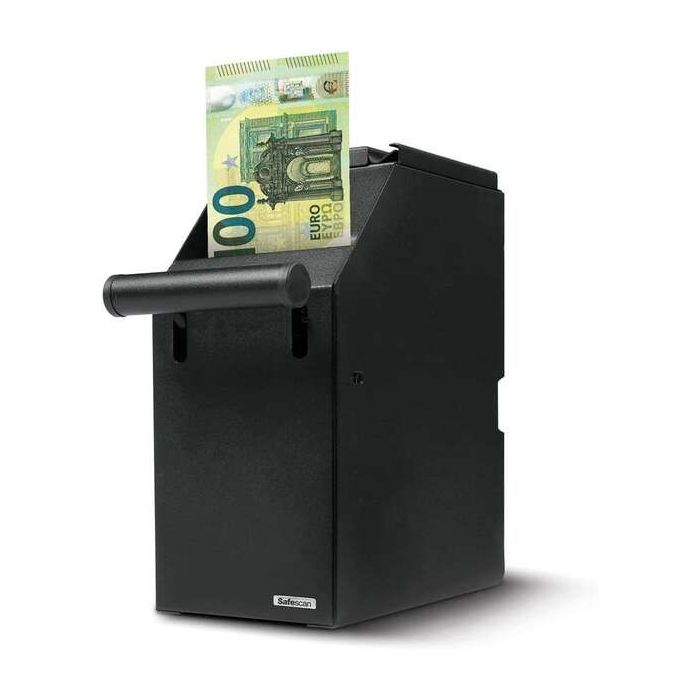 Safescan 4100 - Almacenamiento Seguro de Billetes - Diseño Duradero de Acero - Acceso Facil y Discreto - Confianza y Calidad Garantizada