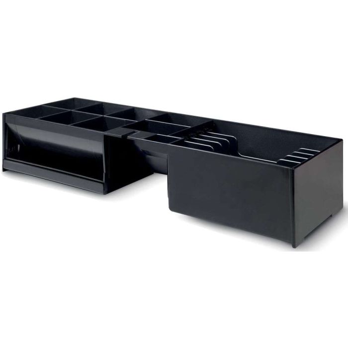 Safescan 4617T Gaveta para Cambios de Turno - Diseño Ajustable - Almacenamiento Seguro - Conteo Rapido - Compatible con Cajon Portamonedas SD-4617S