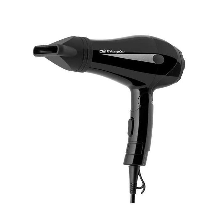 Orbegozo SE 1160 Secador Plegable - Potente y Compacto - Facil Limpieza - 2 Niveles de Potencia y Temperatura - Incluye Accesorios - Proteccion contra Sobrecalentamiento