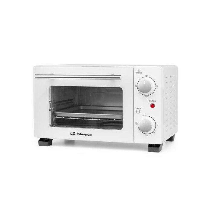 Orbegozo HO 975 Horno Electrico Multifuncion - Potente y Versatil - Ideal para Asar - Gratinar y Calentar - con Capacidad de 10 Litros y Temporizador de 30 Minutos