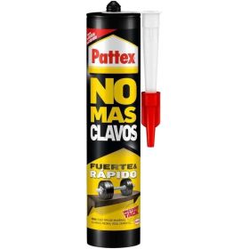 Pattex No Mas Clavos Cartucho 370gr - Adhesivo de Montaje Extra-Fuerte - Elimina la Necesidad de Clavos y Tornillos - Ideal para Trabajos de Bricolaje y Reparacion