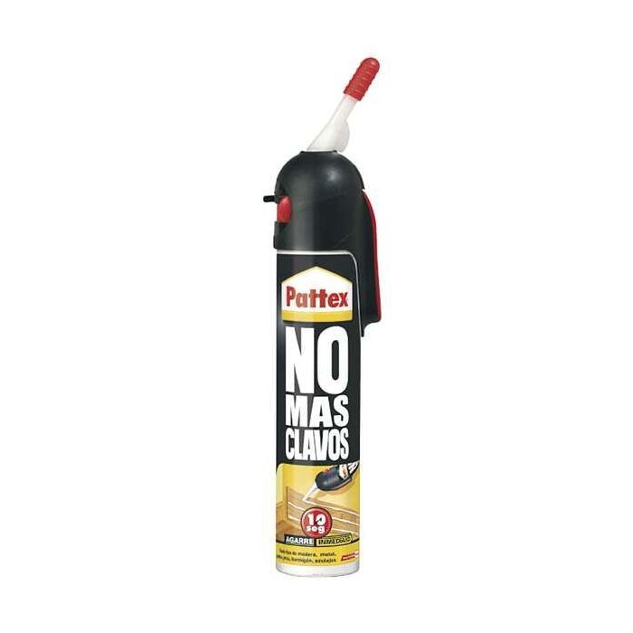 Pattex No Mas Clavos Pegaexpress 200ml - Adhesivo de Montaje Extra-Fuerte - Elimina la Necesidad de Usar Clavos y Tornillos - Ideal para Trabajos de Bricolaje y Reparacion