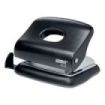 Rapid Eco Taladro Perforador - Perfora hasta 20 Hojas - Facil Vaciado - Punzones 5.5mm - Fabricado con un 74% de Plastico Reciclado Postconsumo - Color Negro