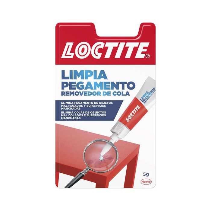 Loctite Super Glue-3 Limpia Pegamento 5gr - Elimina Restos de Etiquetas Adhesivas, Restos de Pegamento en Objetos Mal Pegados y Manchas de Tinta