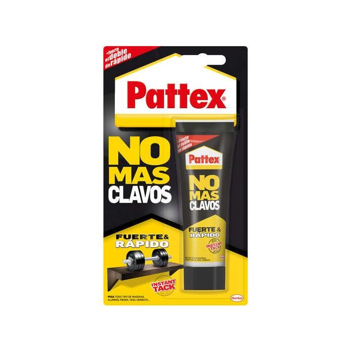 Pattex No Mas Clavos Blister 100g - Adhesivo de Montaje Extra-Fuerte - Elimina la Necesidad de Clavos y Tornillos - Ideal para Bricolaje y Reparaciones