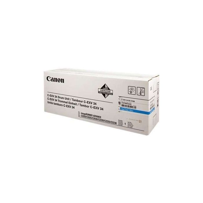 Canon CEXV34 Cyan Tambor de Imagen Original - 3787B003 (Drum)