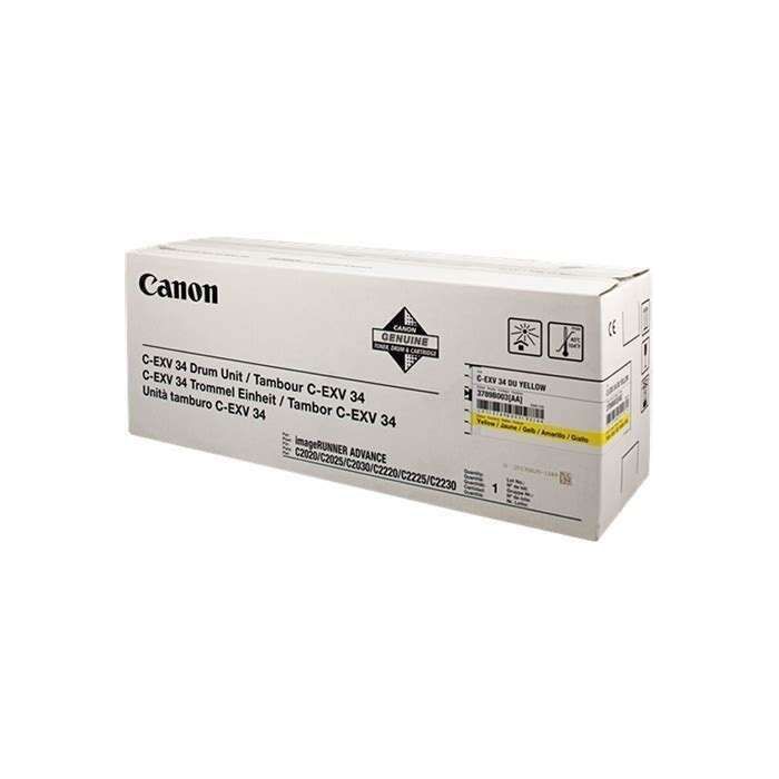Canon CEXV34 Amarillo Tambor de Imagen Original - 3789B003 (Drum)