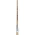 Pelikan Pincel Serie 613F Nº6 - Pincel de Punta Plana de Pelo Natural - para Colores Pastosos - Ideal para Pinturas al Oleo, Acrilico y Tempera - Mango de Madera Natural