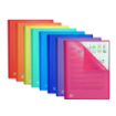 Oxford Urban A4 Carpeta de Fundas Soldadas - Tapa de Plastico Translucido - 40 Fundas - Colores Surtidos