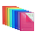 Oxford Urban A4 Carpeta de Fundas Soldadas - Tapa de Plastico Translucido - 60 Fundas - Colores Surtidos