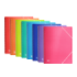 Oxford Urban A4 Carpeta de Fundas - Tapa de Plastico Translucido - Espiral - 30 Fundas - Colores Surtidos