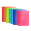 Oxford Urban A4 Carpeta de Fundas - Tapa de Plastico Translucido - Espiral - 30 Fundas - Colores Surtidos