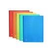 Oxford Urban A3 Carpeta de Fundas Soldadas - Tapa de Plastico Translucido - 20 Fundas - Colores Surtidos