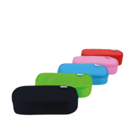 Oxford Kangoo Kids Estuche Cofre 23x11x6cm - Diseño Divertido y Colorido - Amplio Espacio de Almacenamiento - Ideal para Niños en Edad Escolar