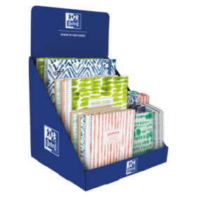 Oxford Japandi Expositor Sobremesa - Organizador Completo para Escritorio - Incluye Europeanbooks A5+, A4+, A6+ - Europeanbinder A4+ - Estuches y Portamonedas