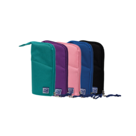 Oxford Teen Cubilet Estuche - Diseño Juvenil y Colorido - Incluye Surtido de Utiles Escolares - Ideal para Adolescentes