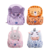 Oxford Kids Mochila Infantil 8.5L Tacto Suave Peluche - Diseño Surtido 4 Animal Besties - Ideal para Niños Pequeños - Espaciosa y Comoda - Confeccionada con Material de Alta Calidad