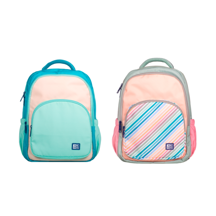 Oxford Mochila Adaptable a Trolley Colorblock - Poliester Reciclado RPET - Capacidad 22L - 2 Modelos Disponibles