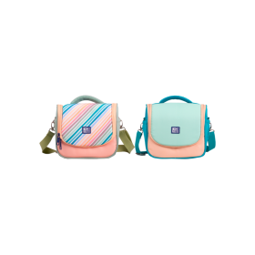Oxford Bolsa Isotermica Porta Alimentos Colorblock - Poliester Reciclado RPET - Capacidad de 8L - Disponible en 2 Modelos